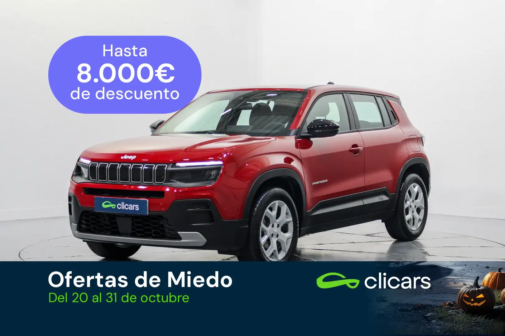 Jeep Avenger 1.2 Altitude 100 Rojo - 1