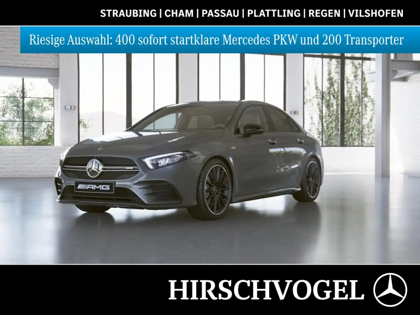 Mercedes-Benz A 35 AMG 4M Limo Night+MBUX+LED+PDC+Sitzhzg.+DAB Grau - 1