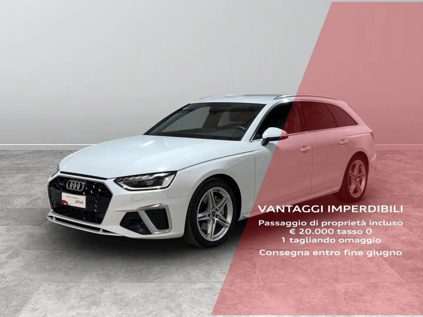 Audi A4 Avant 40 2.0 tdi mhev S line Edition quattro Weiß - 1