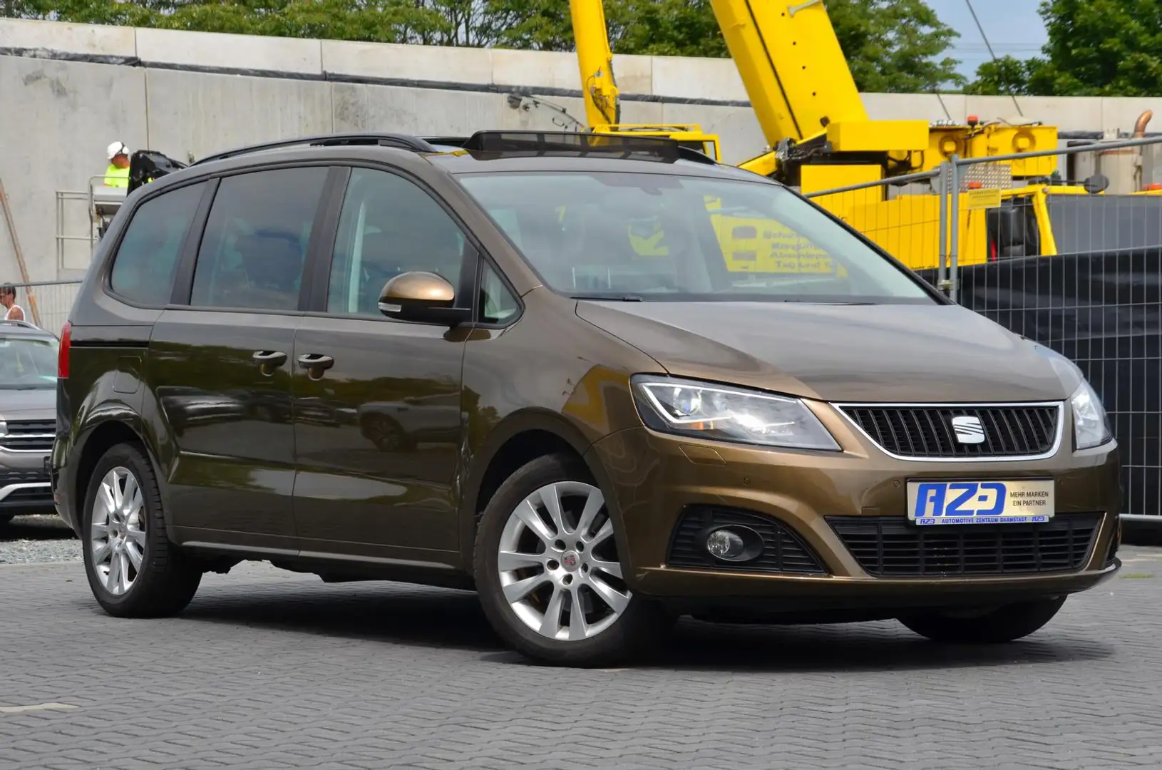 SEAT Alhambra 2.0 TDI DSG 7SITZ PANO 2KINDERSITZ 3Z-KLIMA - 2