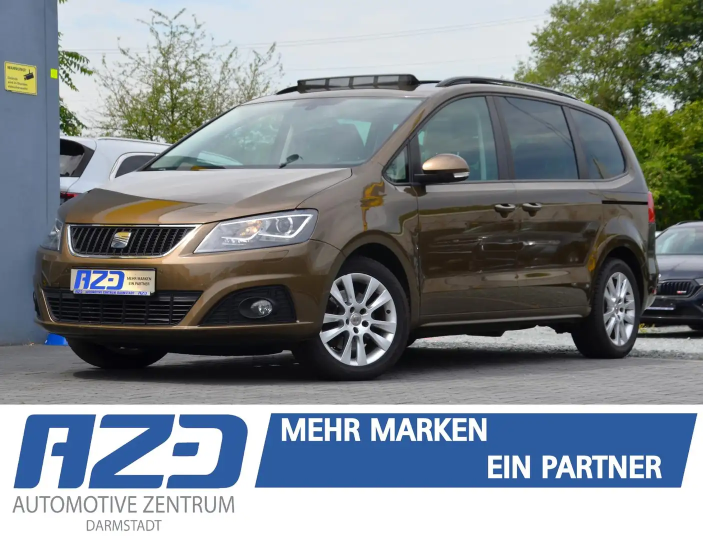 SEAT Alhambra 2.0 TDI DSG 7SITZ PANO 2KINDERSITZ 3Z-KLIMA - 1