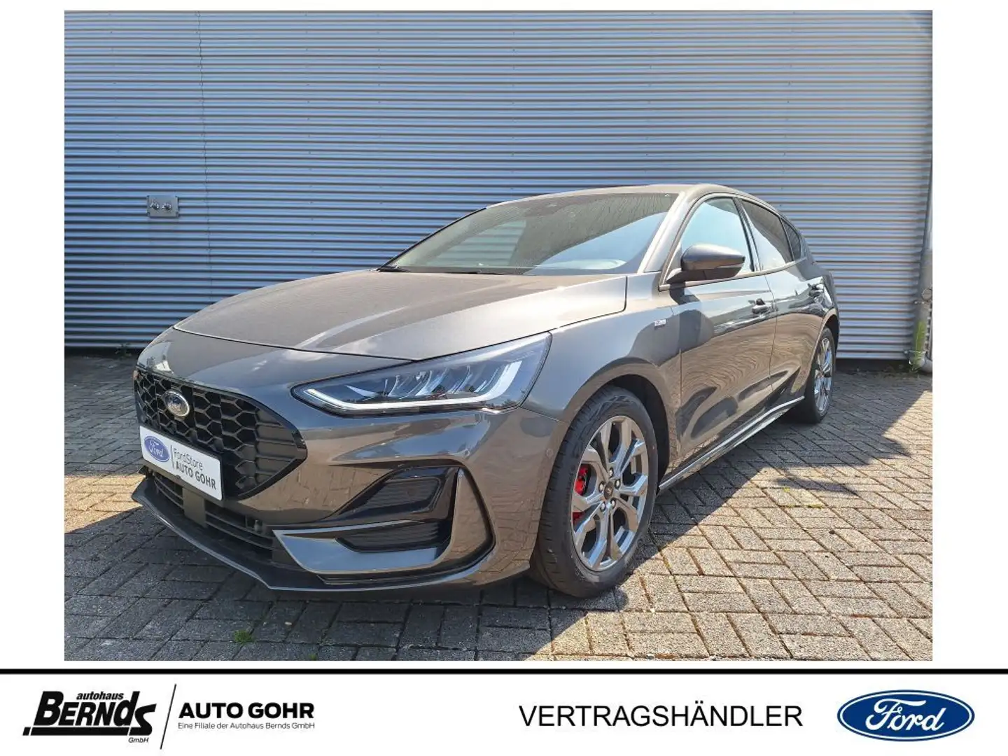 Ford Focus 1.0 EcoBoost Hybrid ST-LINE WINTER-PKT Grigio - 1