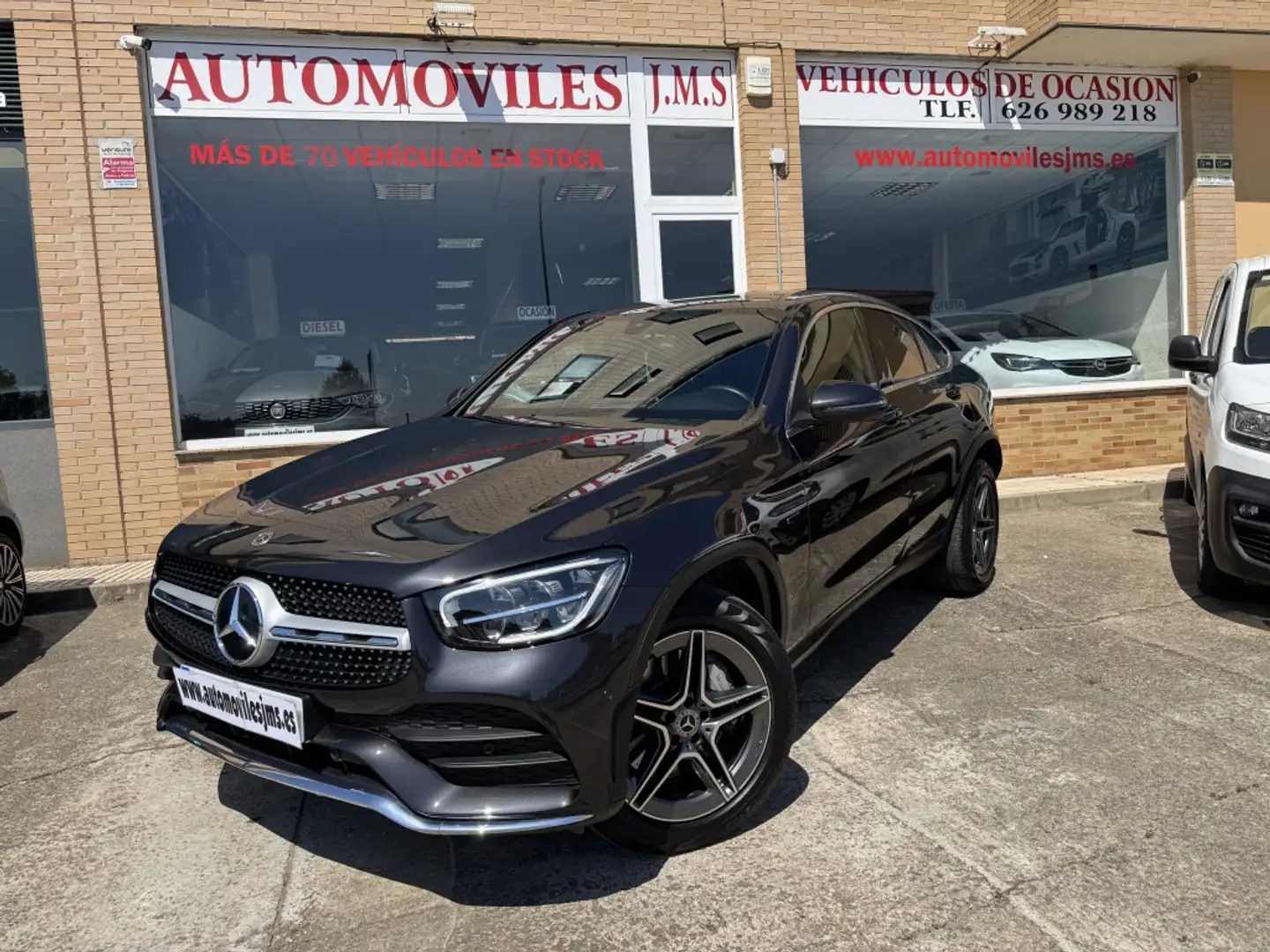 Mercedes-Benz GLC 300 Coupé 300de 4Matic Gris - 1