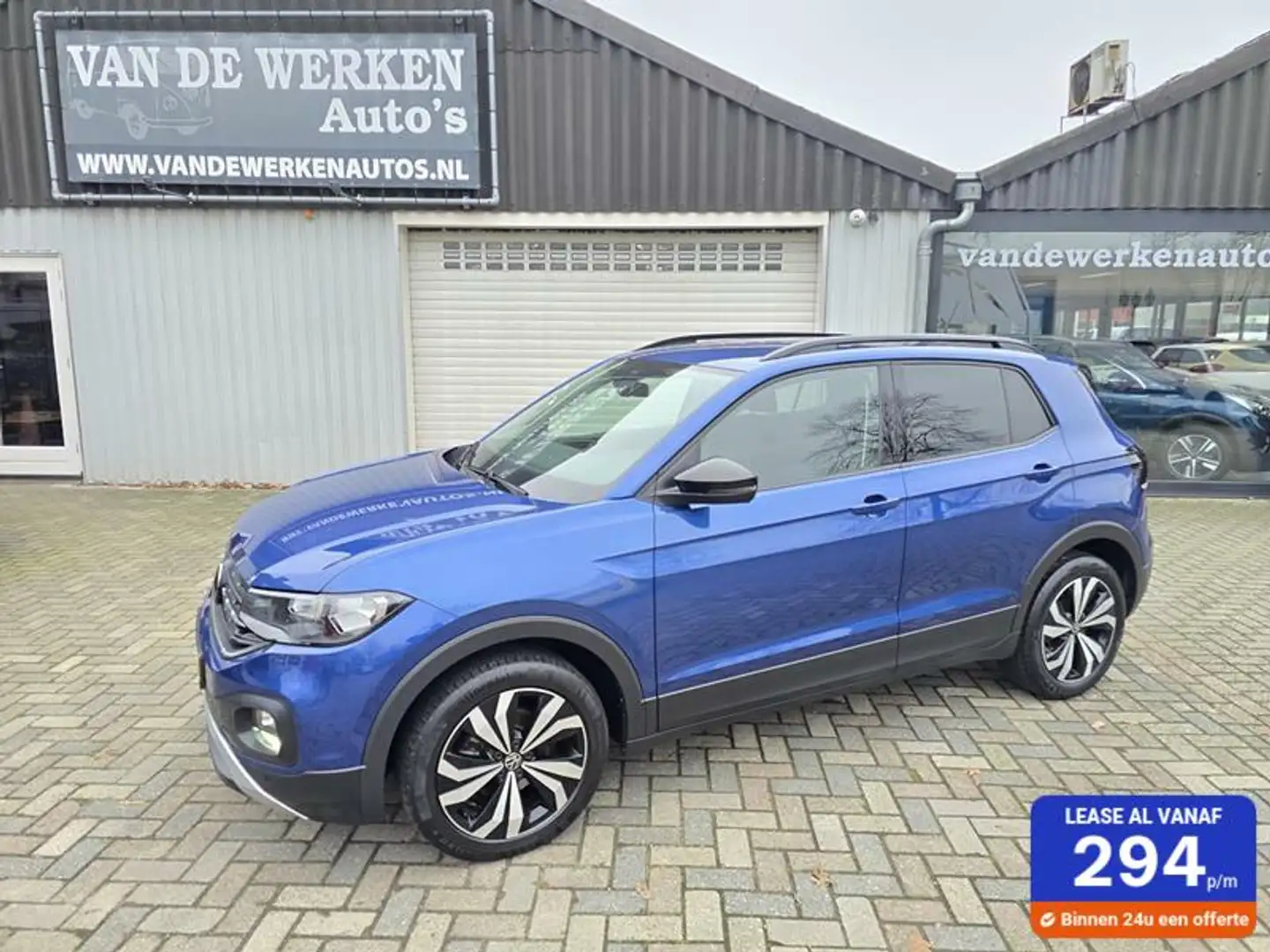 Volkswagen T-Cross 1.0 TSI Life Business AUTOMAAT Clima|Navi|Camera|B Blauw - 1