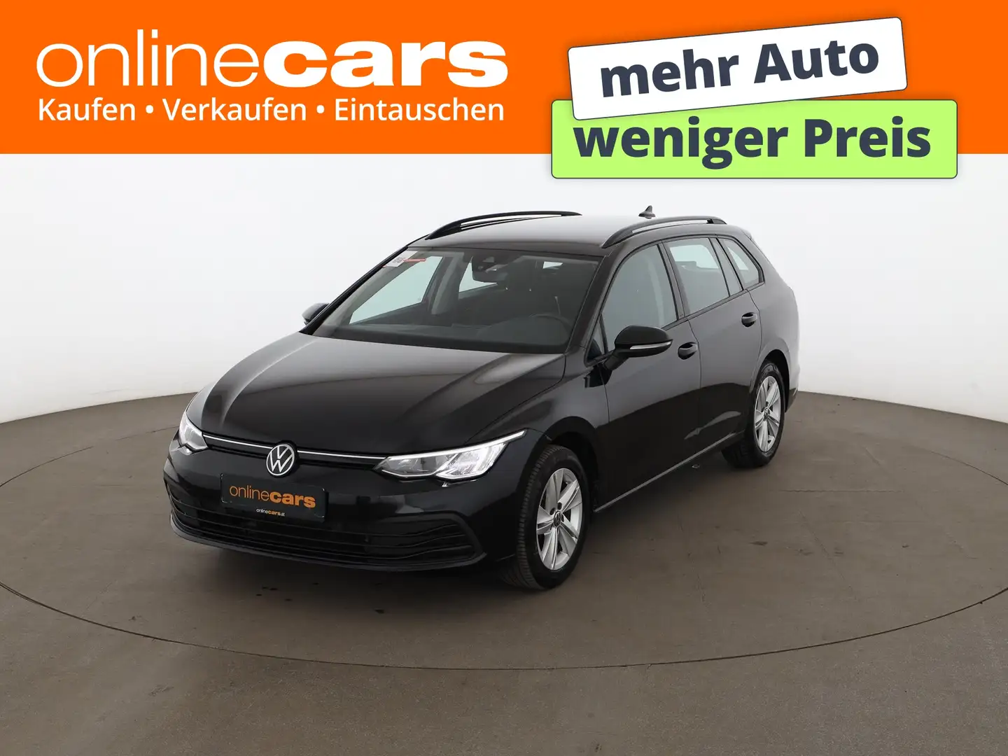 Volkswagen Golf Variant Golf VIII Variant 2.0 TDI Life Aut LED NAVI TEMP Schwarz - 1