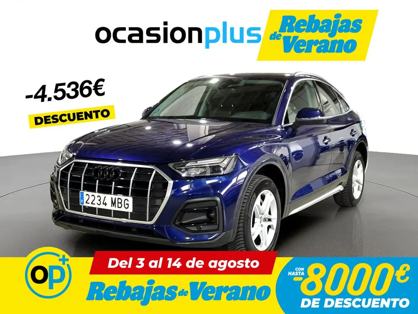 Audi Q5 Sportback 40 TDI quattro-ultra Advanced S tronic 1 Azul - 1
