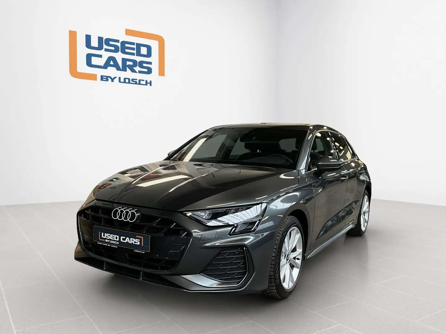 Audi A3 SB+S-line+S-Tronic+35TFSI+LED Gris - 1