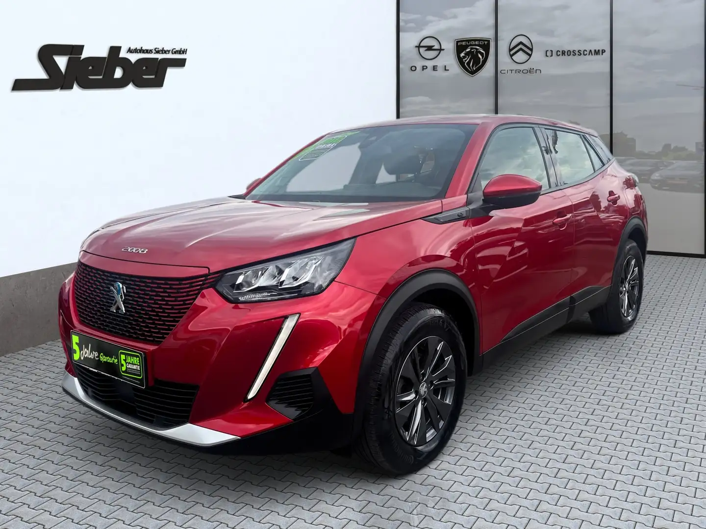Peugeot 2008 Active Pack KAMERA*TEMPOMAT*SITZHZG*STANDHZG Rot - 2