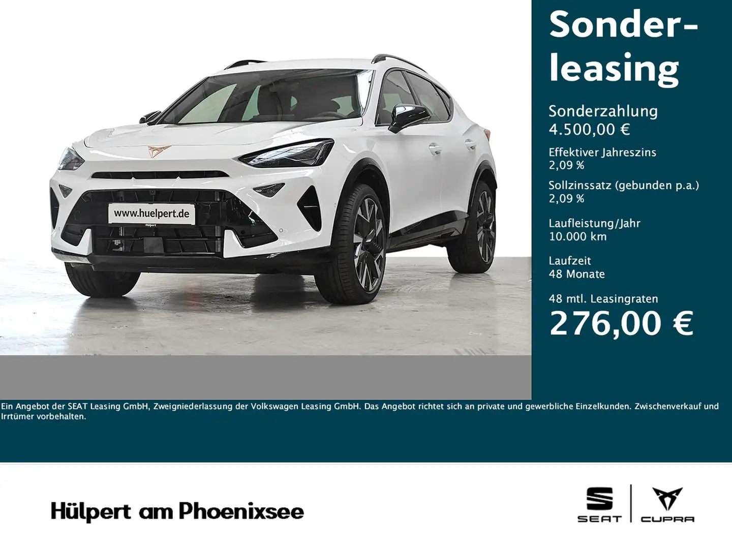 CUPRA Formentor 1.5 DSG AHK 19ZOLL SHZ NAV ACC EKLAPPE Blanc - 1