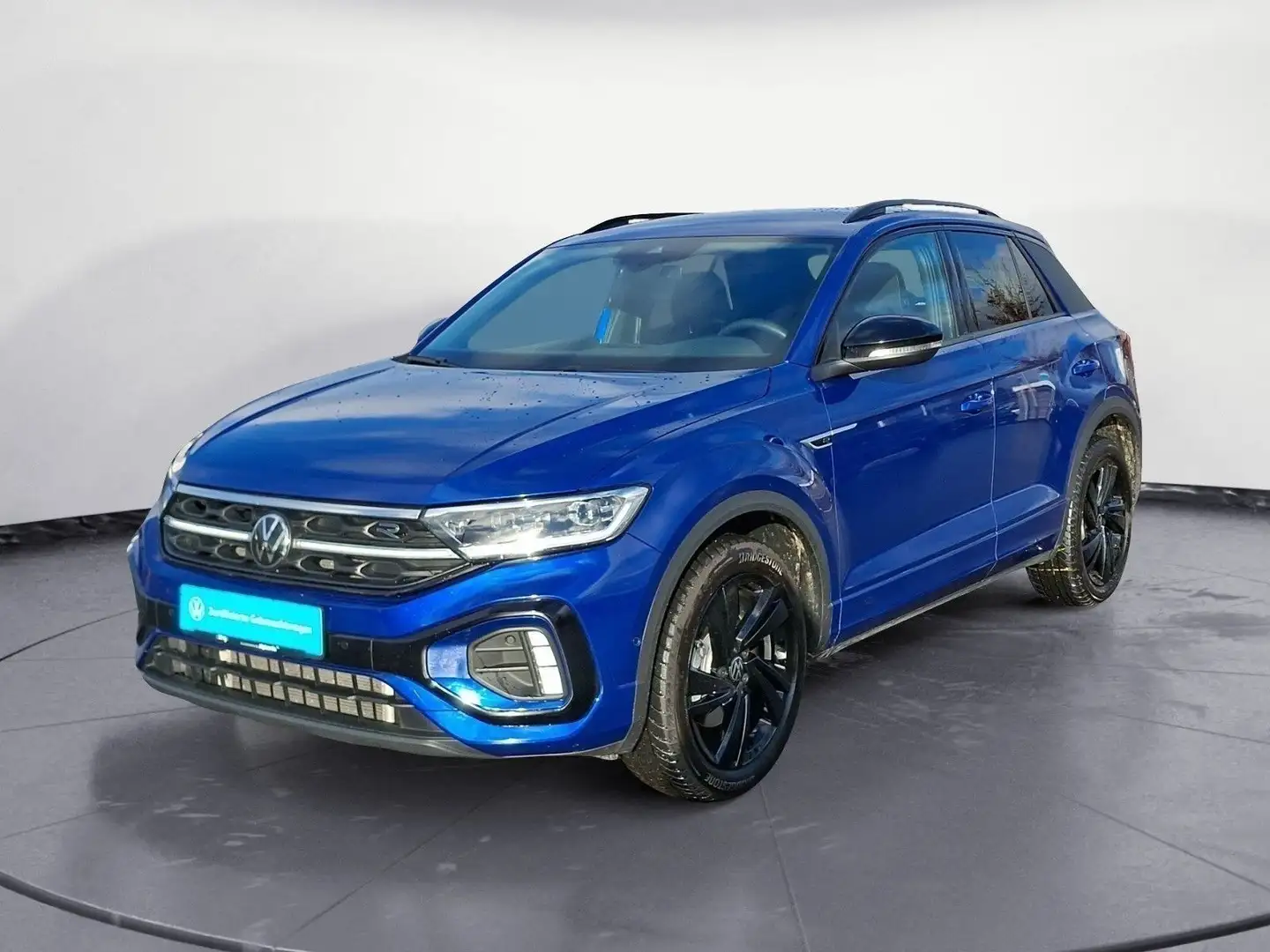 Volkswagen T-Roc 2.0 TDI DSG R-Line AHK Matrix Navi Keyless Blau - 2