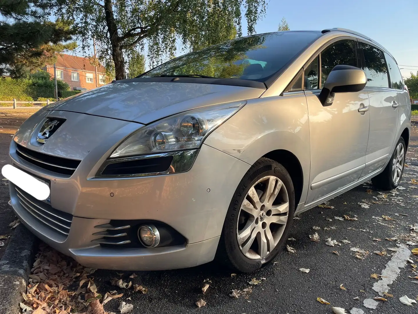 Peugeot 5008 5008 1.6 HDi 112ch Allure 7pl distrib ok Argent - 2