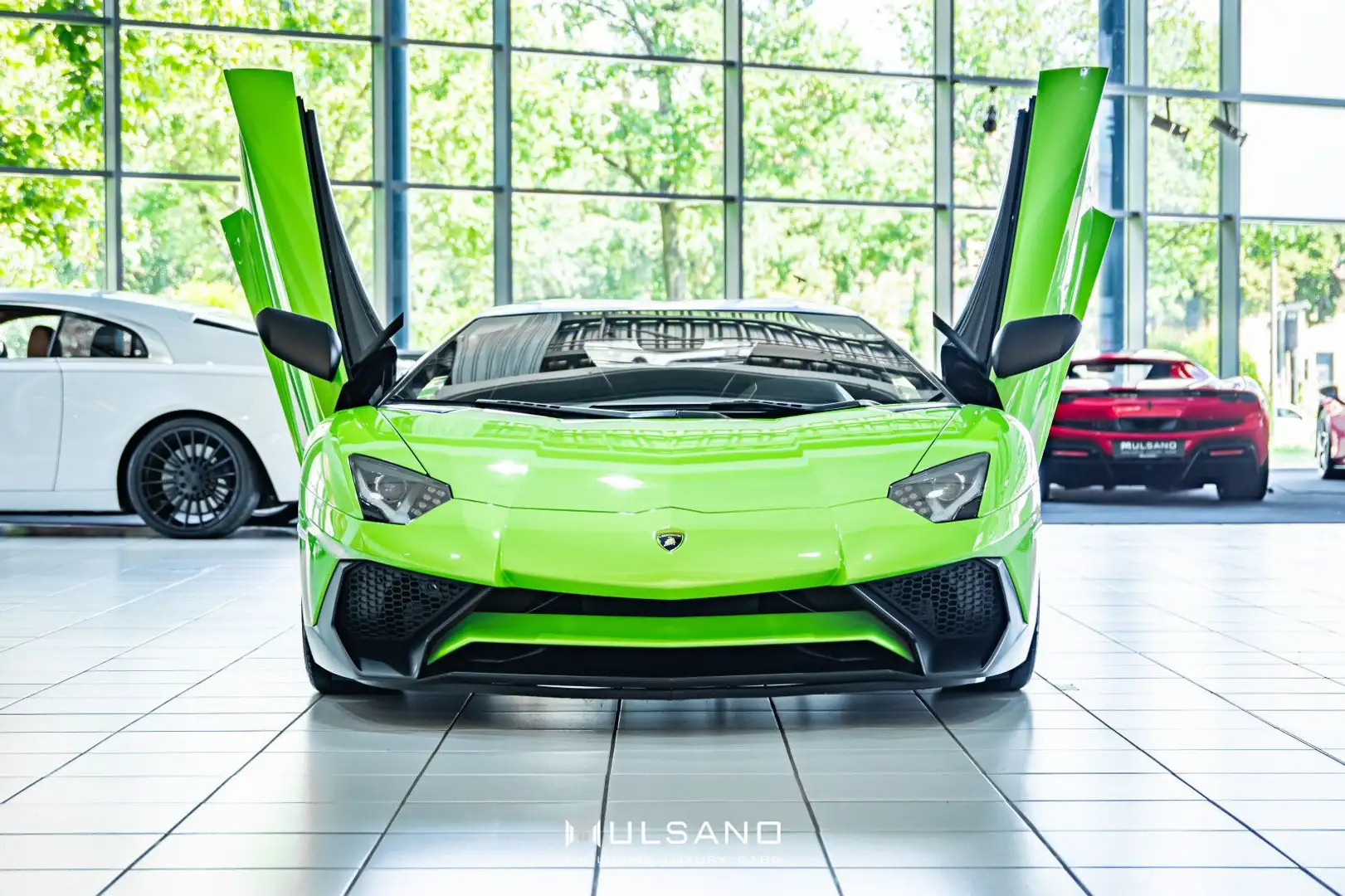 Lamborghini Aventador SV LP 750-4 Superveloce CARBON LIFT Zöld - 2