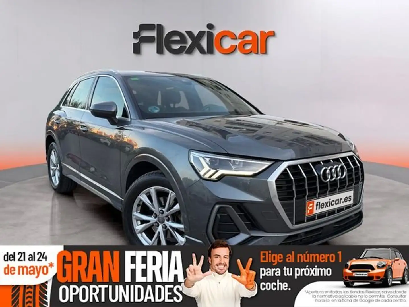 Audi Q3 40 TDI S line quattro S tronic 140kW Gris - 1