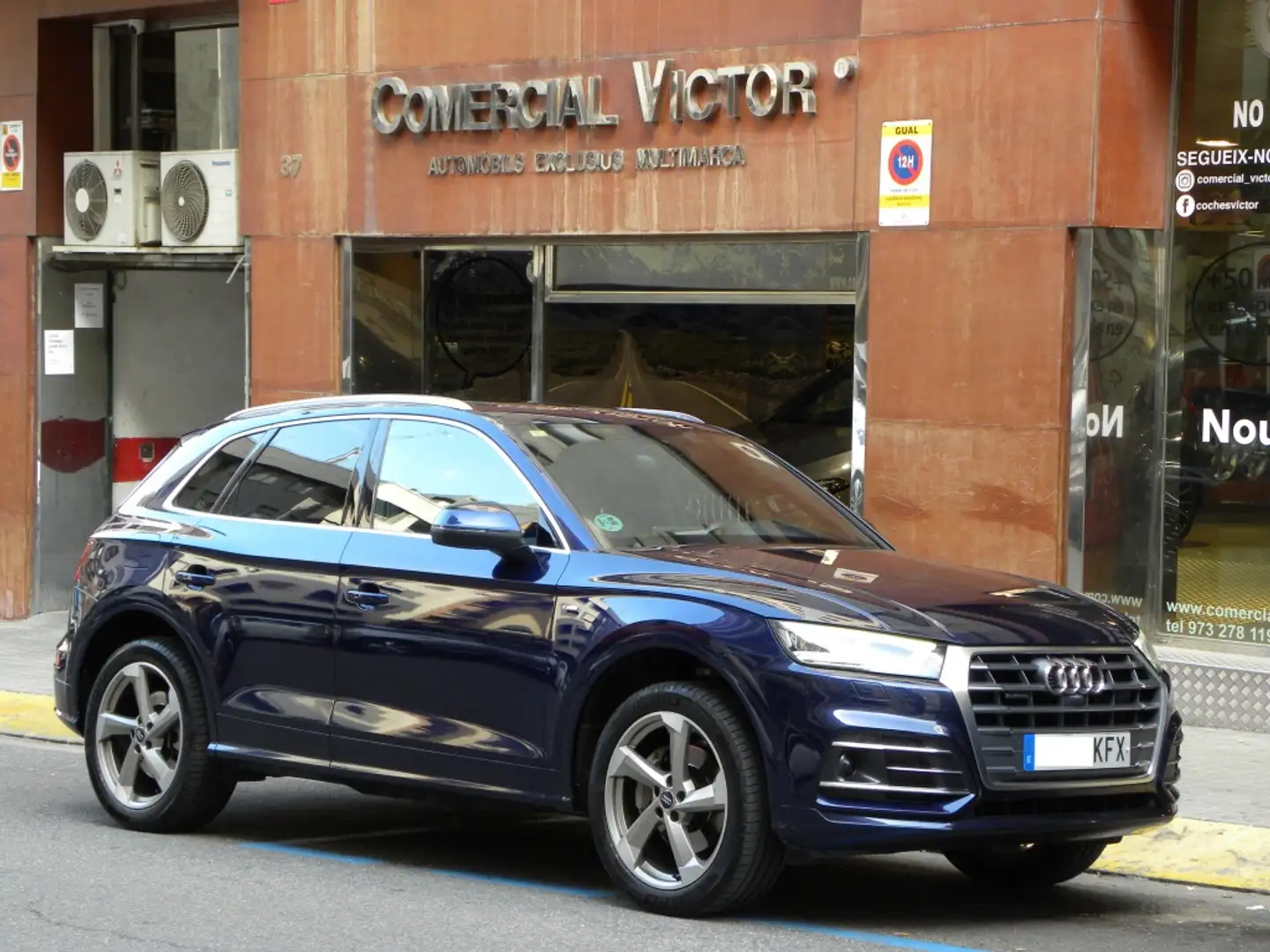 Audi Q5 2.0TDI S line quattro-ultra S tronic 140kW Azul - 1
