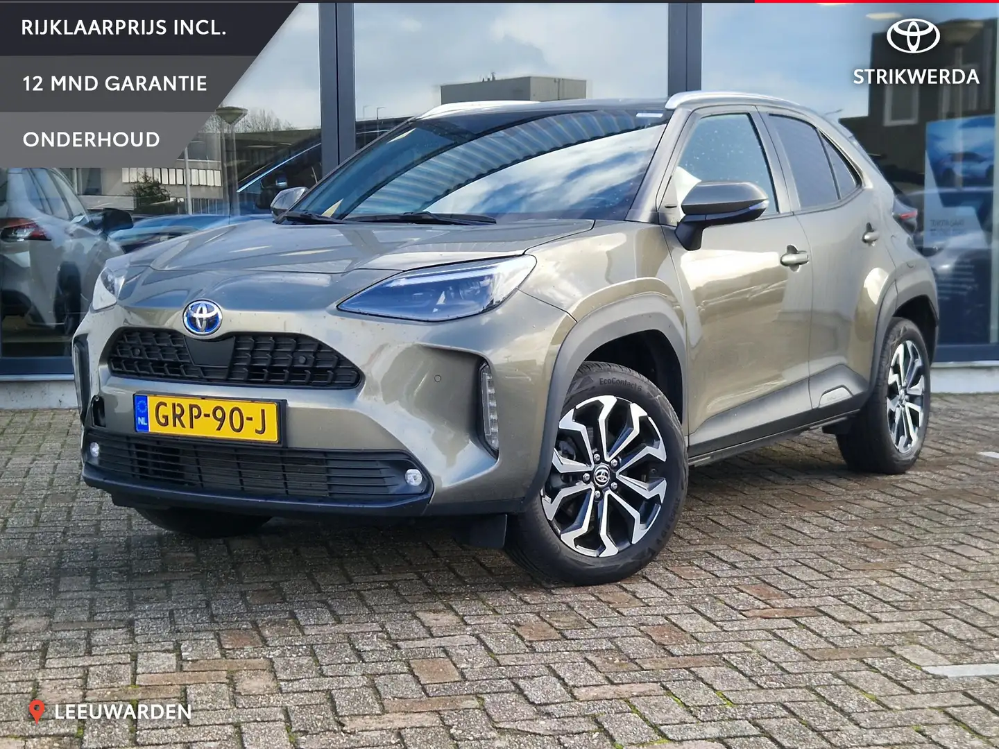 Toyota Yaris Cross 1.5 Hybrid AWD Dynamic Trekhaak | Parkeersensoren Groen - 1