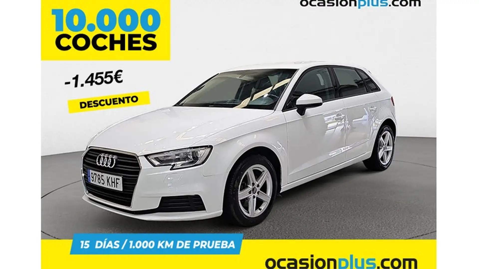 Audi A3 Sportback 1.6TDI 85kW Blanc - 1