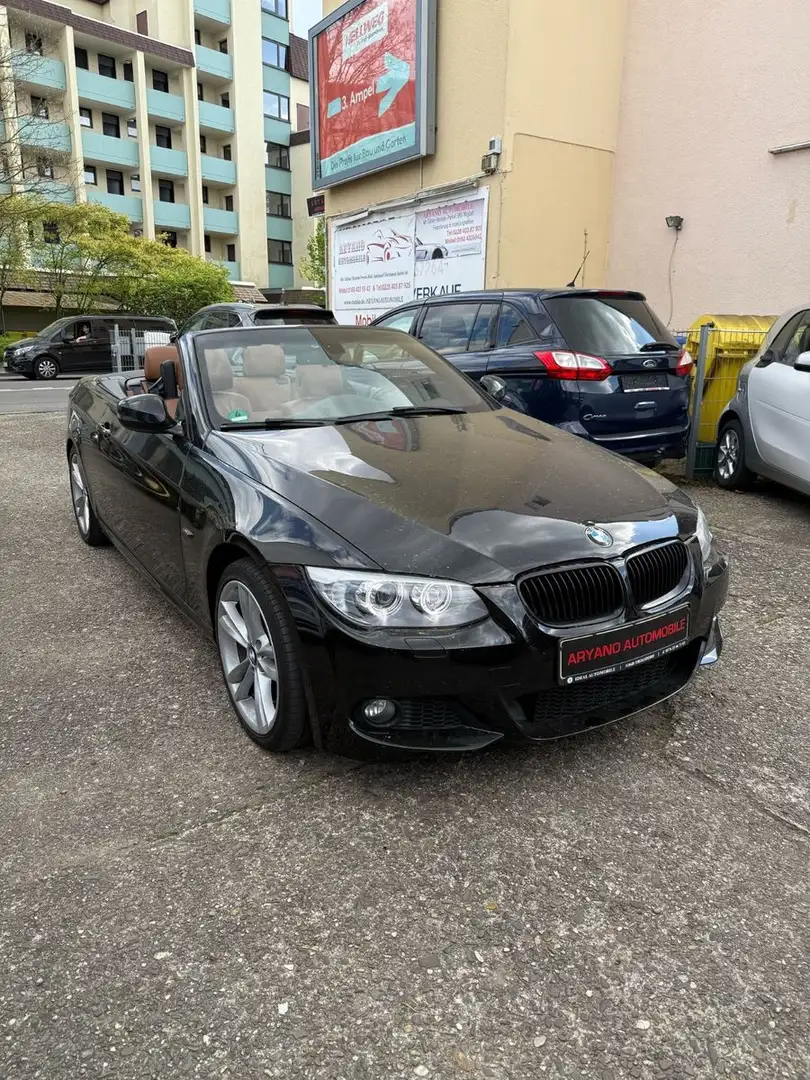 BMW 320 3 Cabrio 320d*M Packet*Aut*Klimaau*Leder*Navi Pr Noir - 2