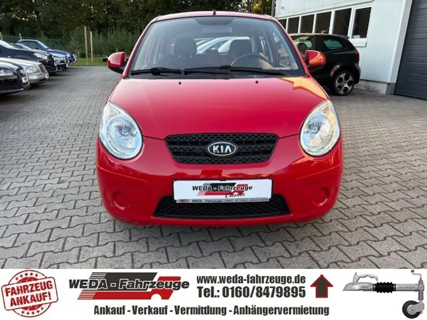 Kia Picanto 1.1 LX - Klima - wenig km - TÜV/AU NEU Rot - 2