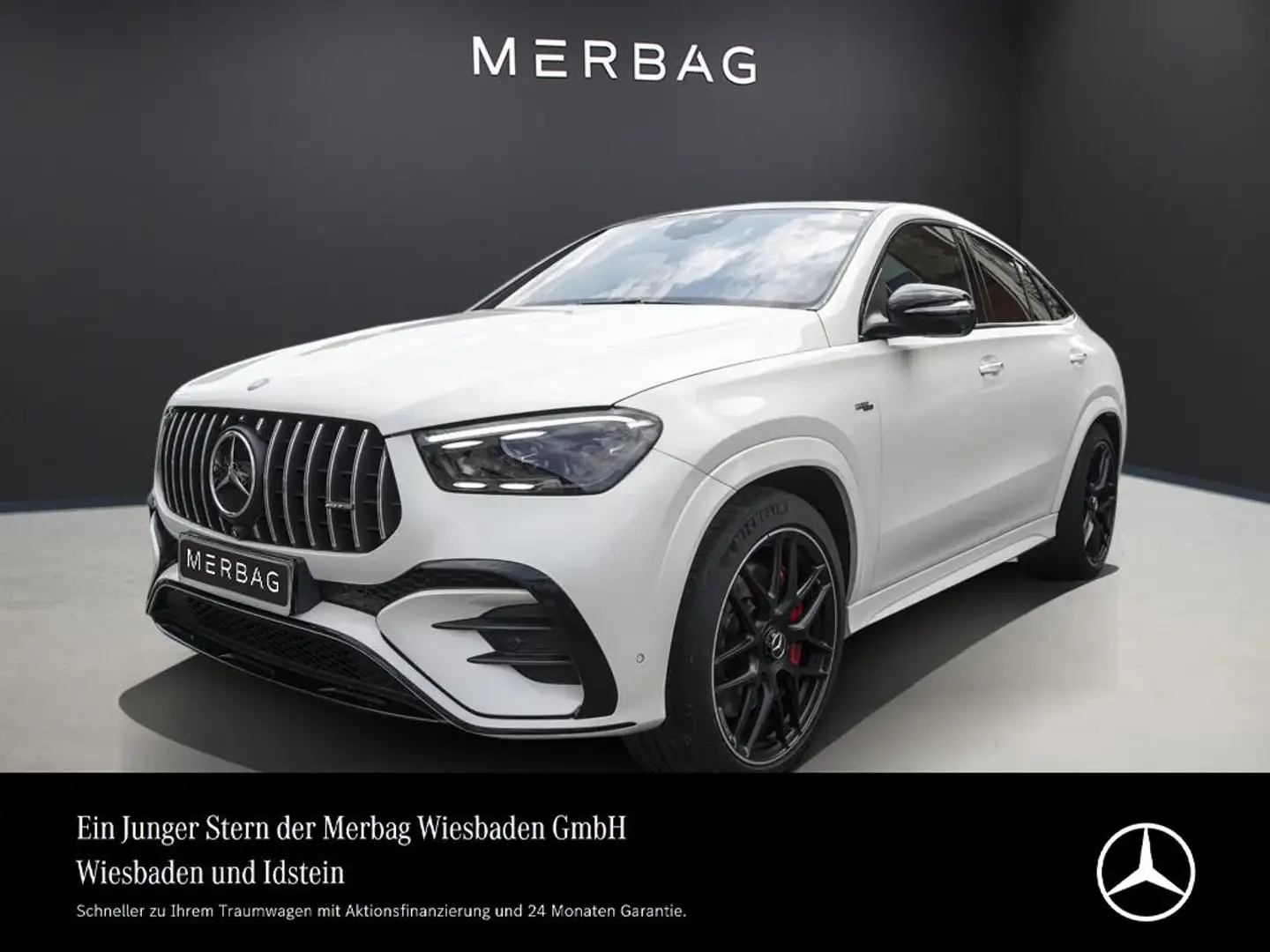 Mercedes-Benz GLE 53 AMG PREMIUM PLUS STH. AHK MASSAGE NAVI Blanc - 1
