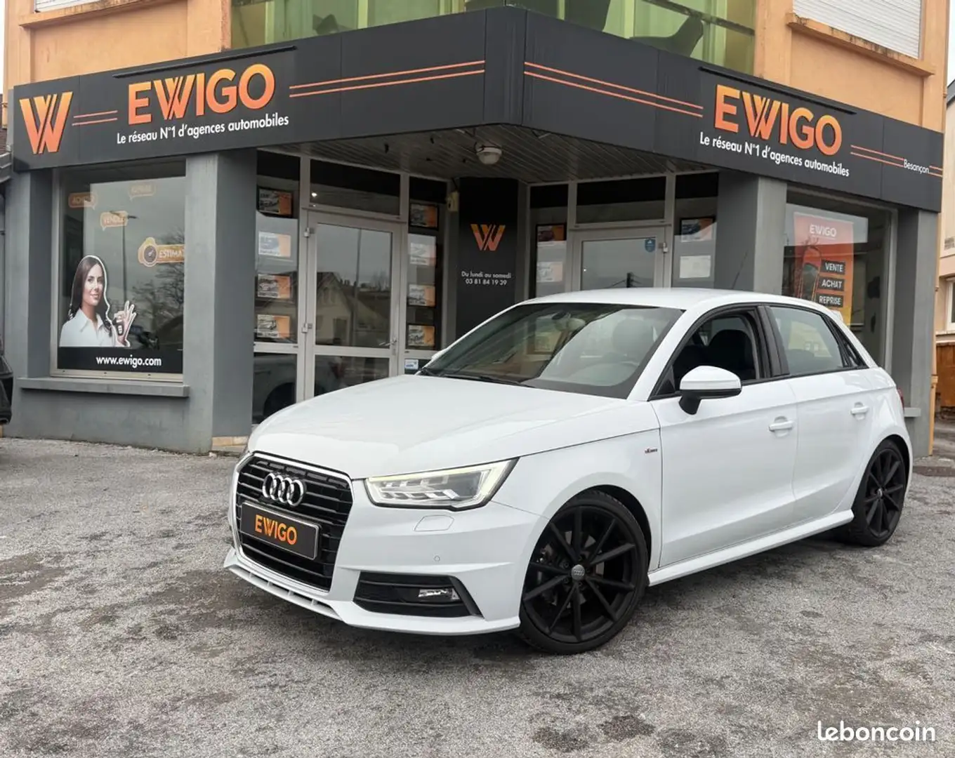 Audi A1 1.4 tfsi 125 ch s line Blanc - 1
