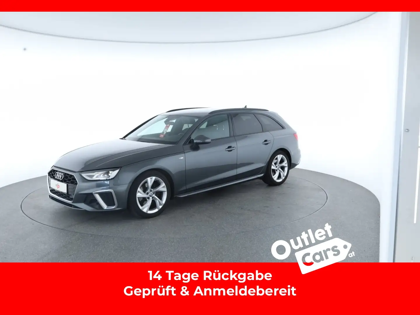 Audi A4 Avant 35 2.0 TDI S-Line NAVI+Sportp.+Alcant. Grau - 1