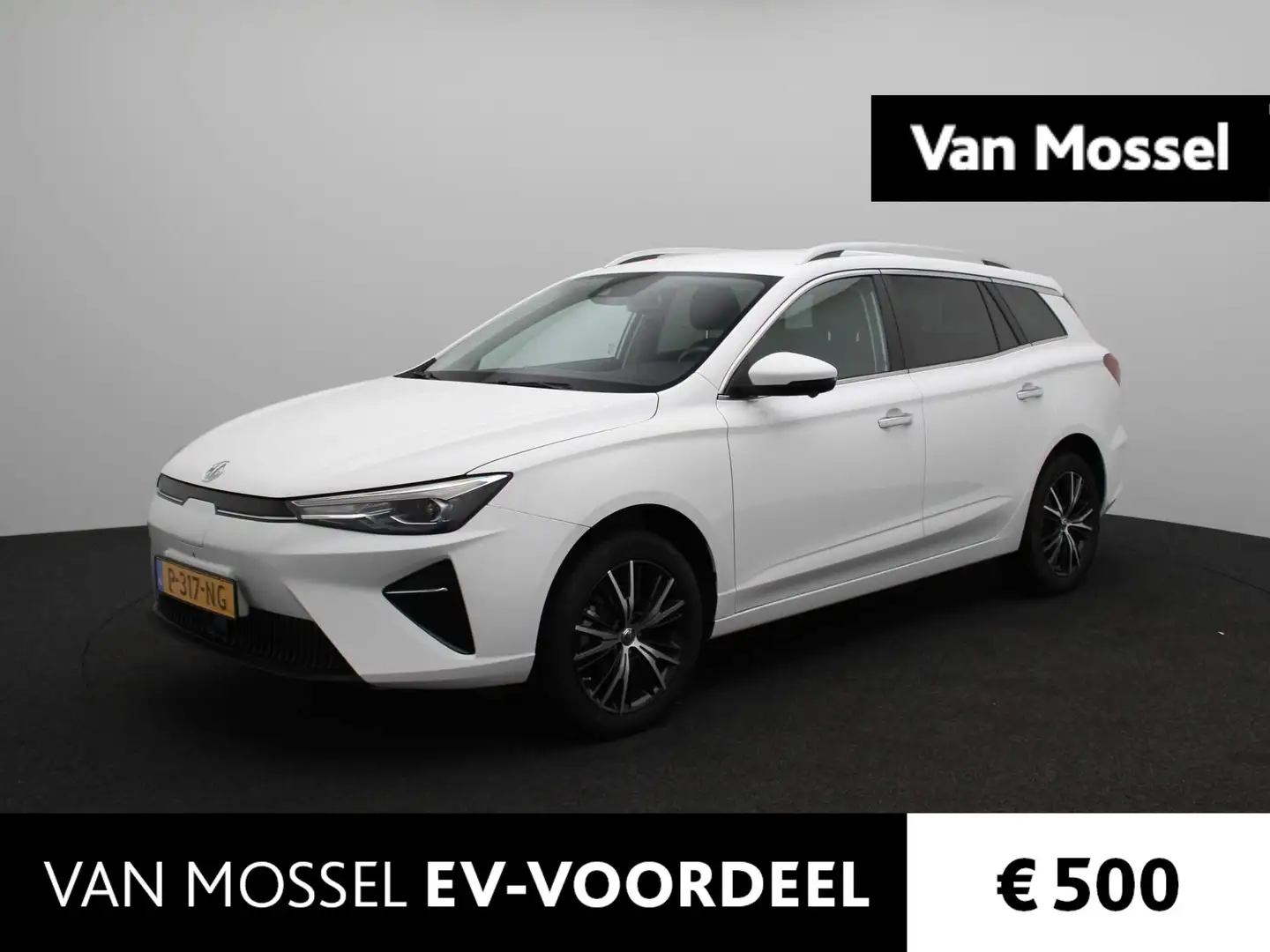 MG MG5 Electric Standard Range Luxury 50 kWh | Leder | Na Alb - 1