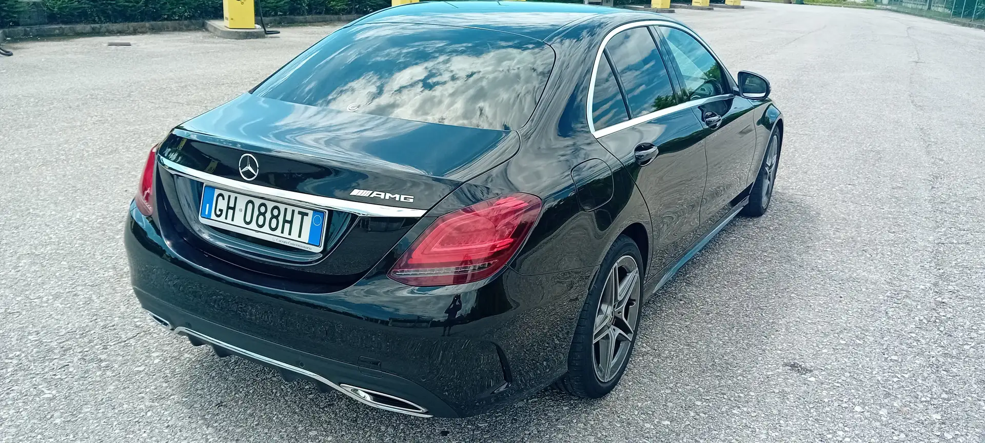 Mercedes-Benz C 200 Classe C-W205 2018 Berlina eq-boost Premium auto Nero - 2