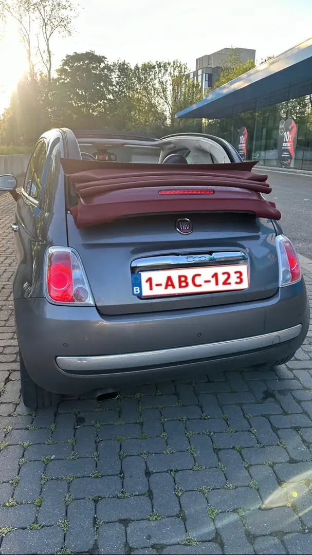 Fiat 500C 0.9 T TwinAir Lounge Stop & Start MTA Szürke - 2