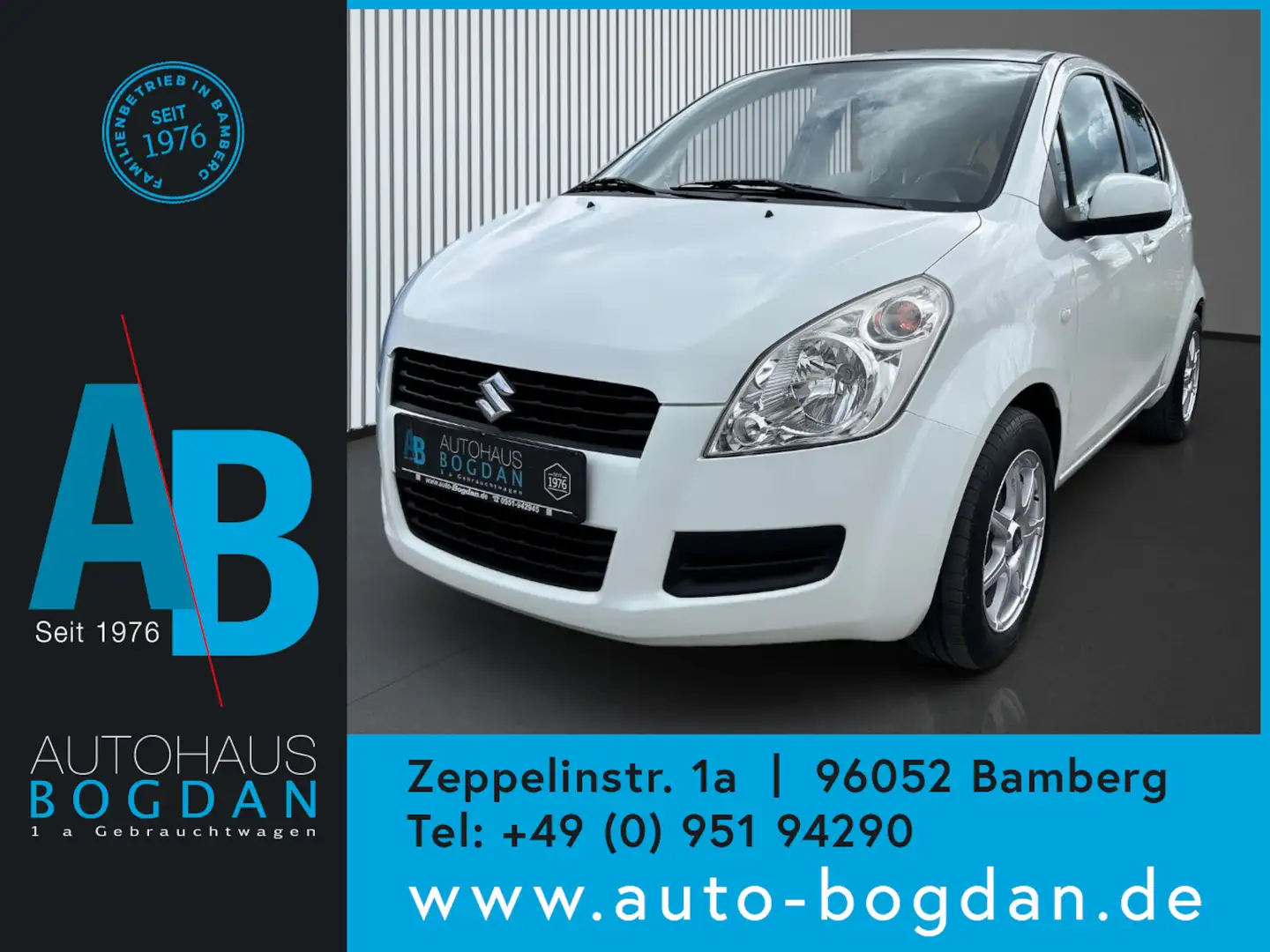 Suzuki Splash Klima*Alu*TÜV+ Service neu Weiß - 1