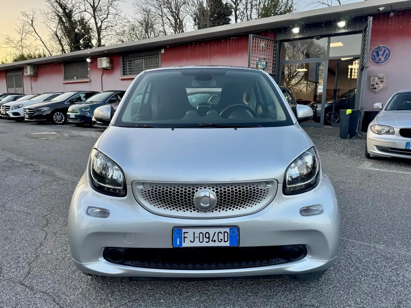 smart forTwo 90 0.9 Turbo Passion River Silver Ufficiale M.B It Argent - 2