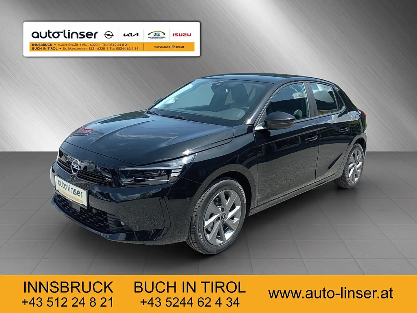 Opel Corsa 1,2 Direct Injection Turbo Euro 6.4  Edition Zwart - 2