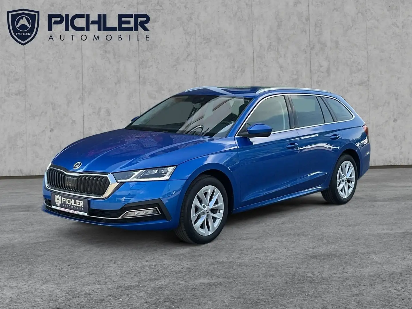 Skoda Octavia Style TDI Blauw - 1