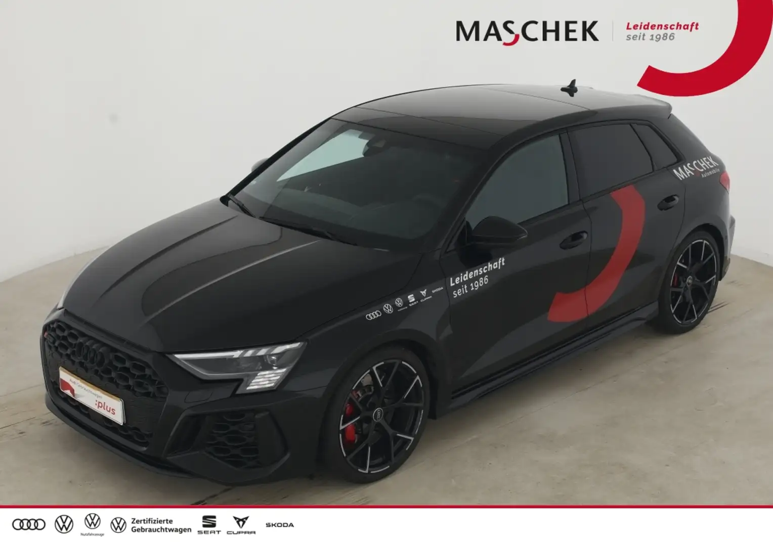 Audi RS3 Sportback 2.5 TFSI Navi Sitzh. B&O Sound Pano PDC Noir - 1