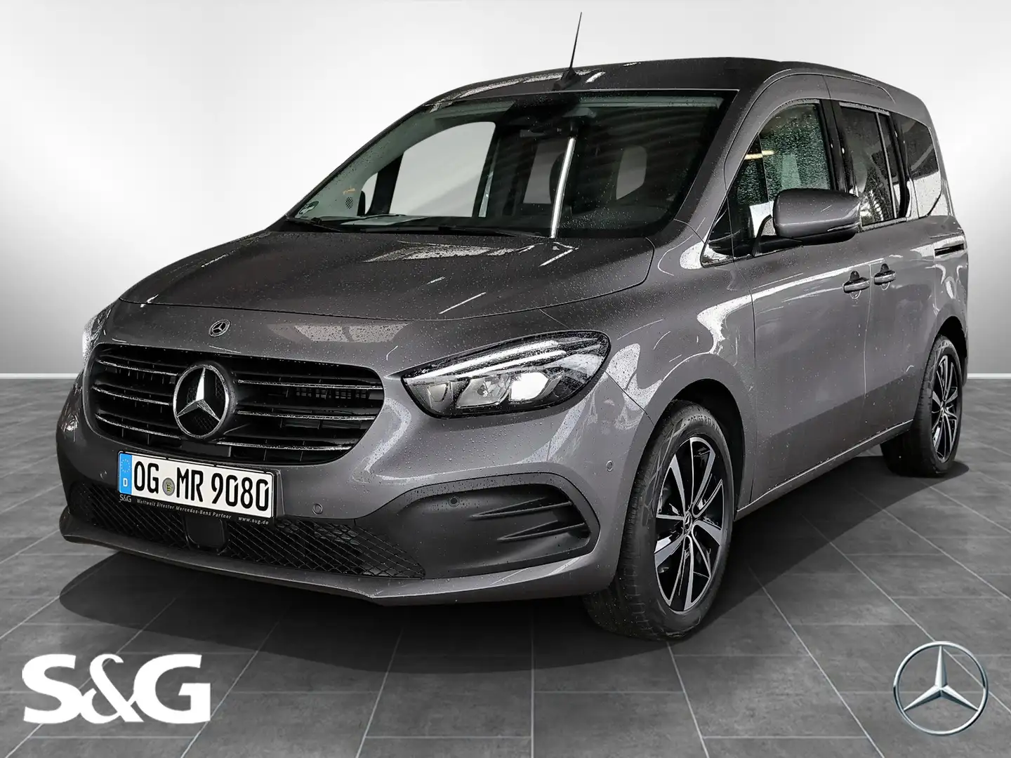 Mercedes-Benz T-Klasse T 180 d PROGRESSIVE MBUX+RüKam+LED+DAB Grau - 1