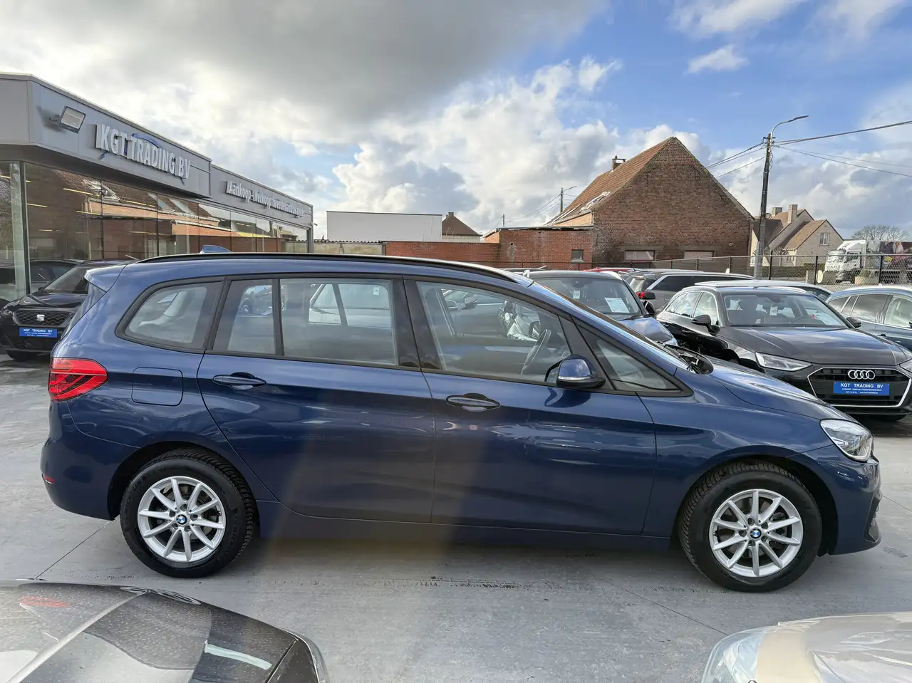 BMW 218 IA GRAN TOURER 7 ZETELS AUTOMAAT NAVI FULL LED PDC, миниатюра 4