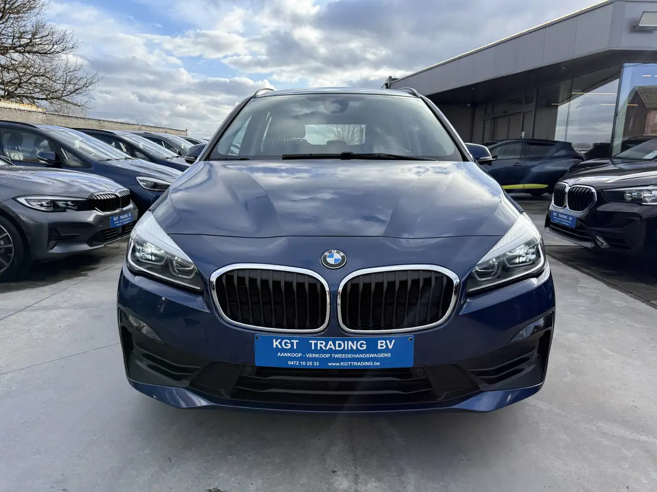 BMW 218 IA GRAN TOURER 7 ZETELS AUTOMAAT NAVI FULL LED PDC, миниатюра 2
