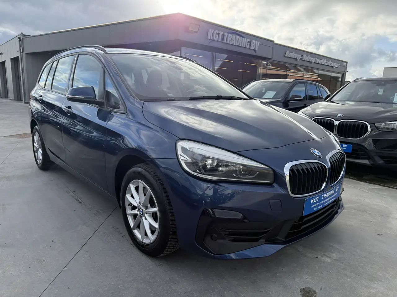 BMW 218 IA GRAN TOURER 7 ZETELS AUTOMAAT NAVI FULL LED PDC, миниатюра 3