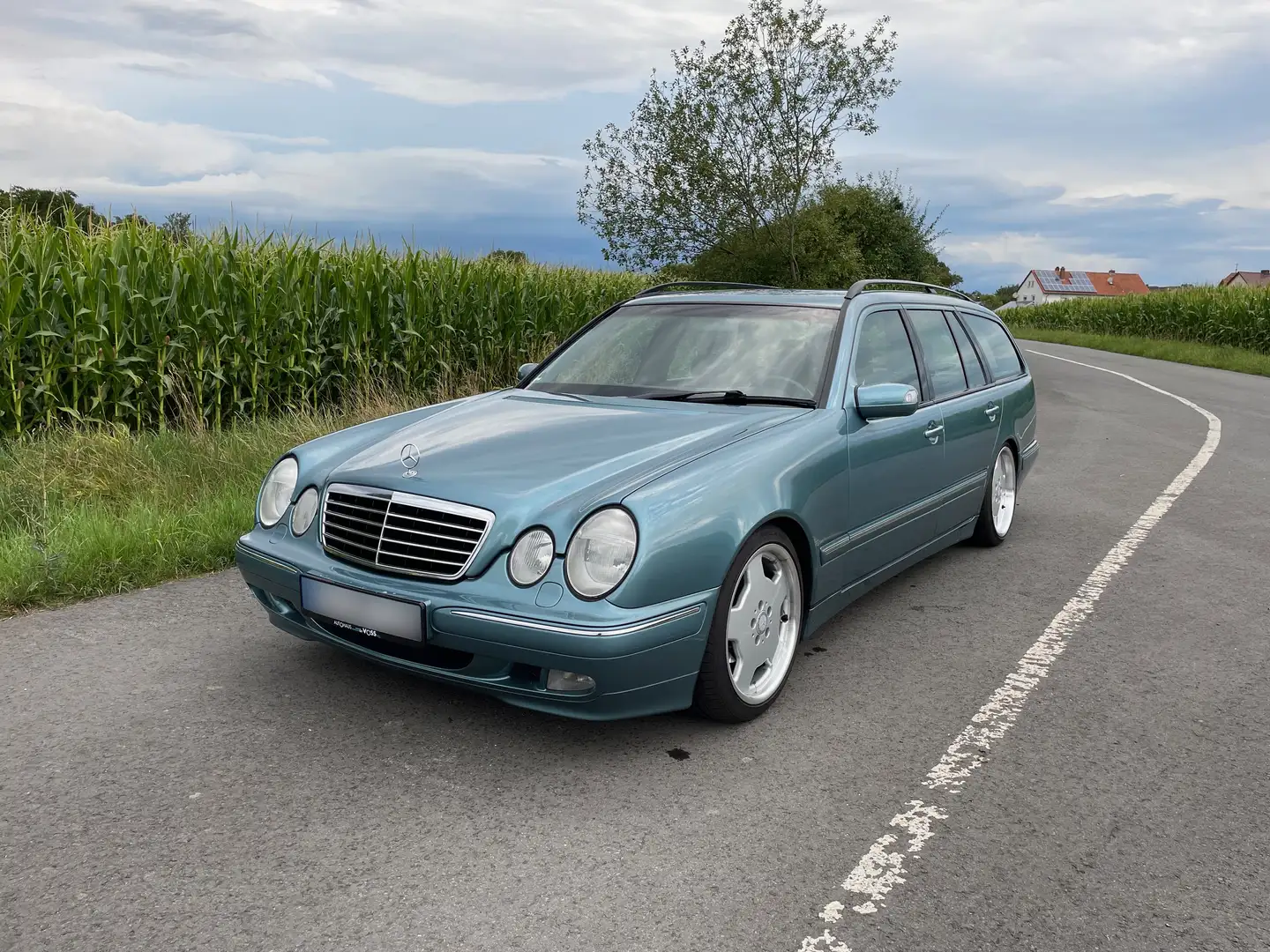 Mercedes-Benz E 200 E 200 T Kompressor Elegance Modrá - 1