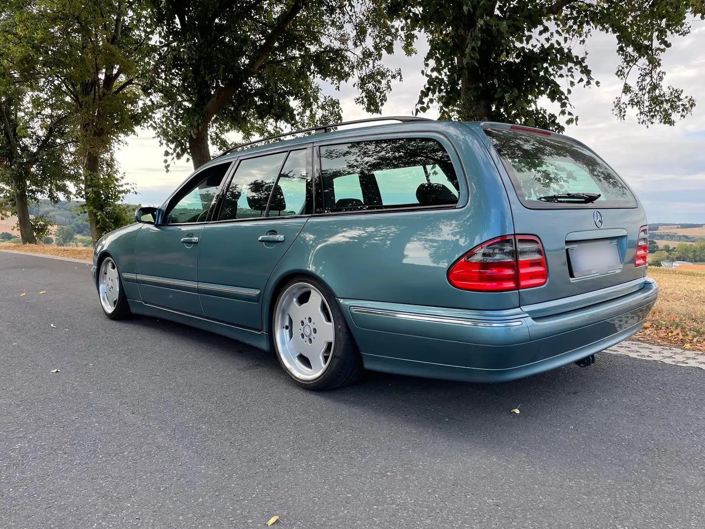 Mercedes-Benz E 200 E 200 T Kompressor Elegance Modrá - 2