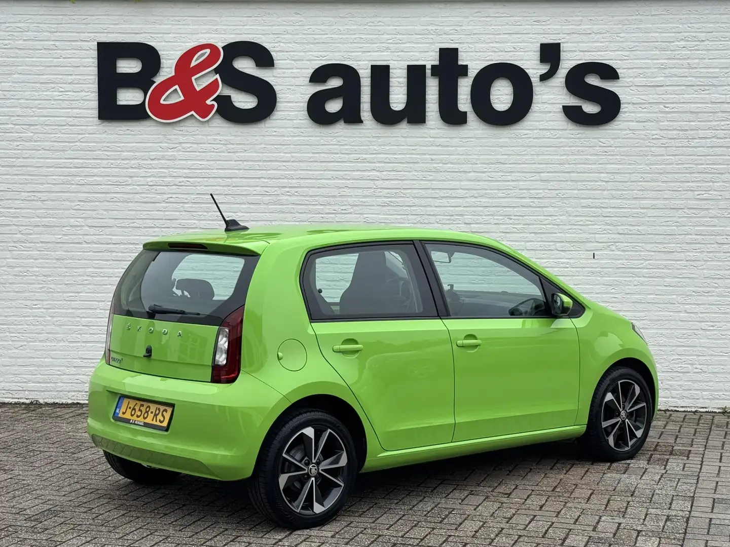 Skoda Citigo e-iV EV Style Cruise Clima Lm velgen Media player Groen - 2