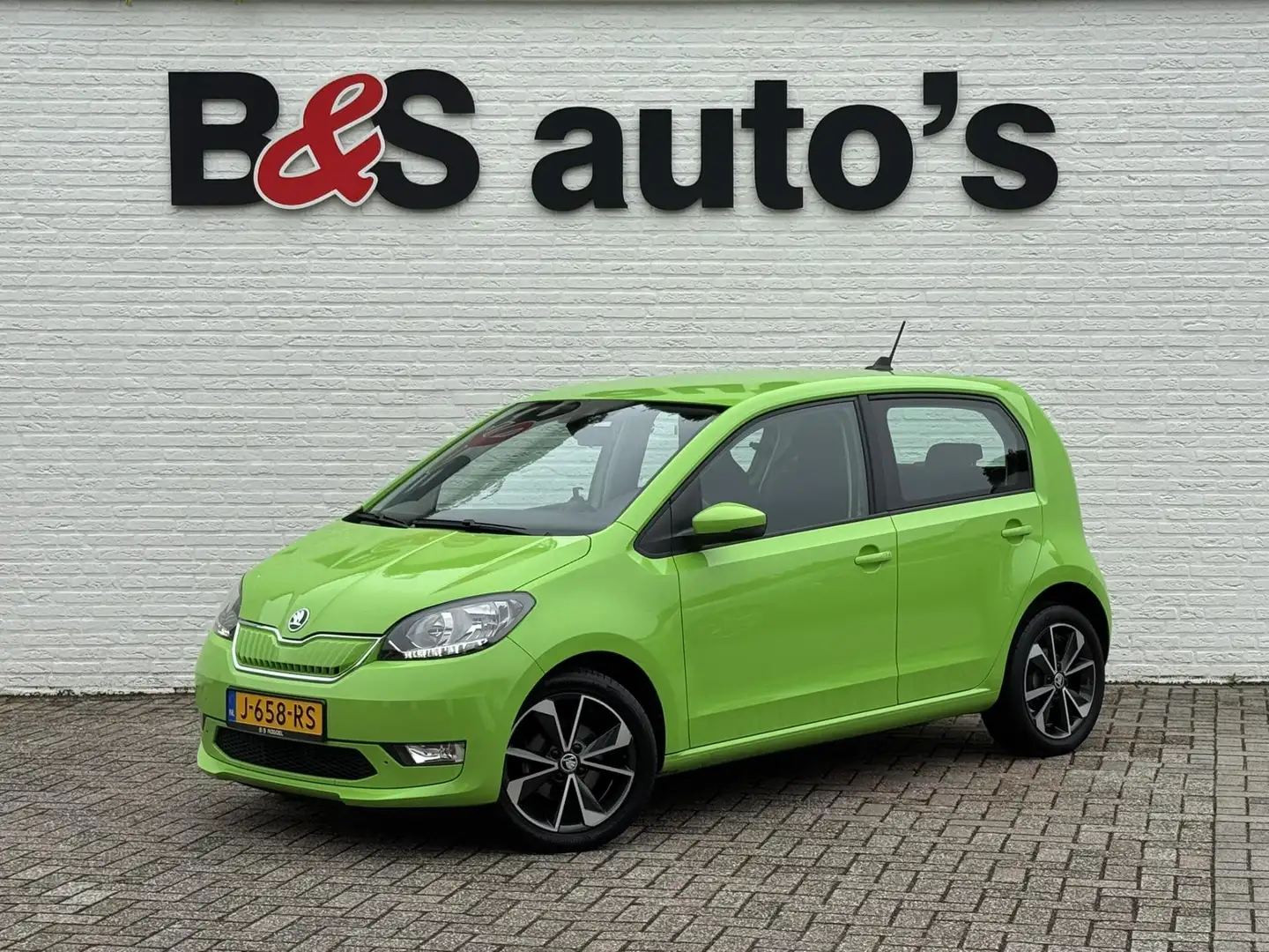 Skoda Citigo e-iV EV Style Cruise Clima Lm velgen Media player Groen - 1