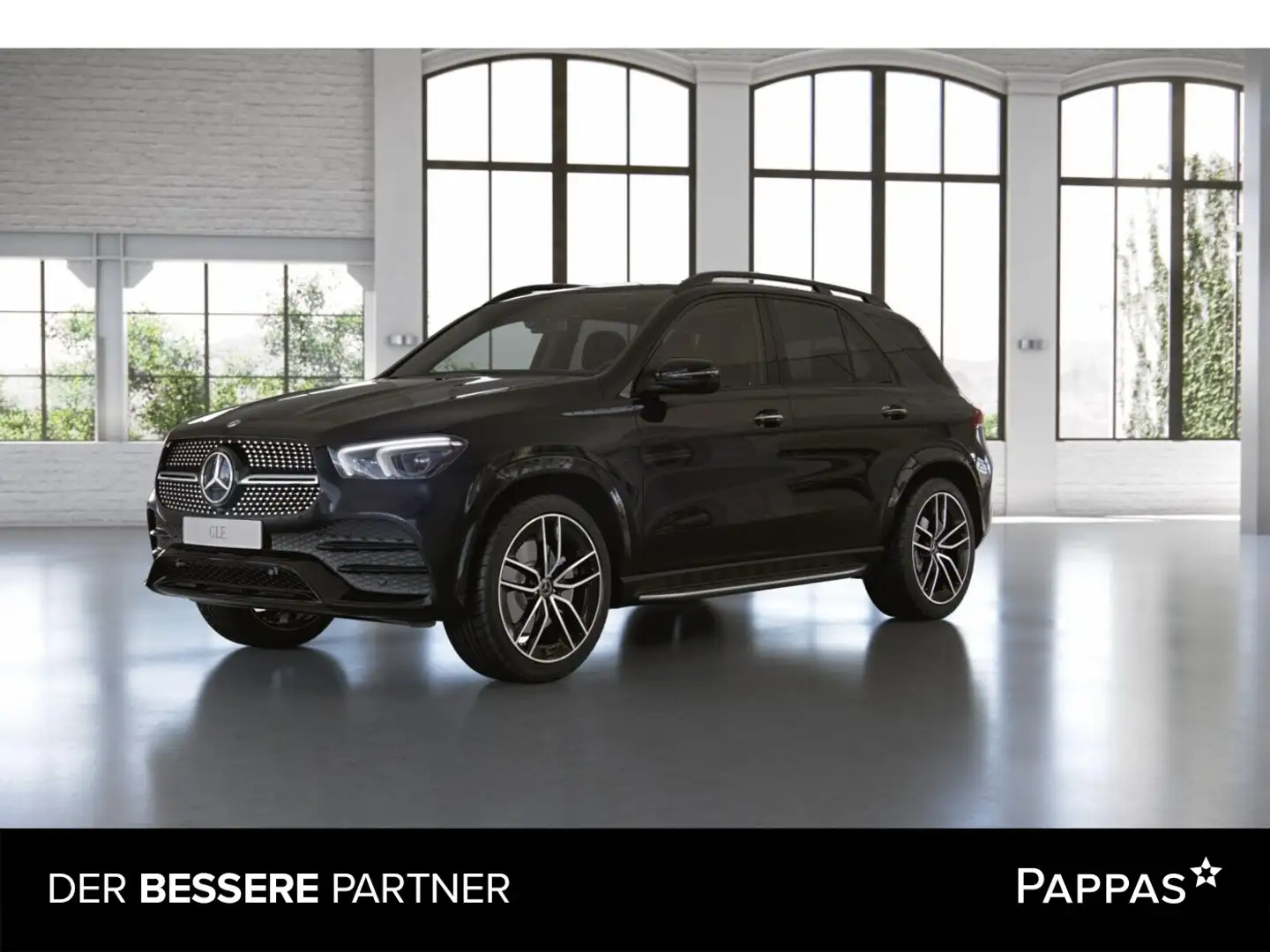 Mercedes-Benz GLE 350 d 4MATIC Stdhz Navi Airm SHZ EASY-PACK Schwarz - 1