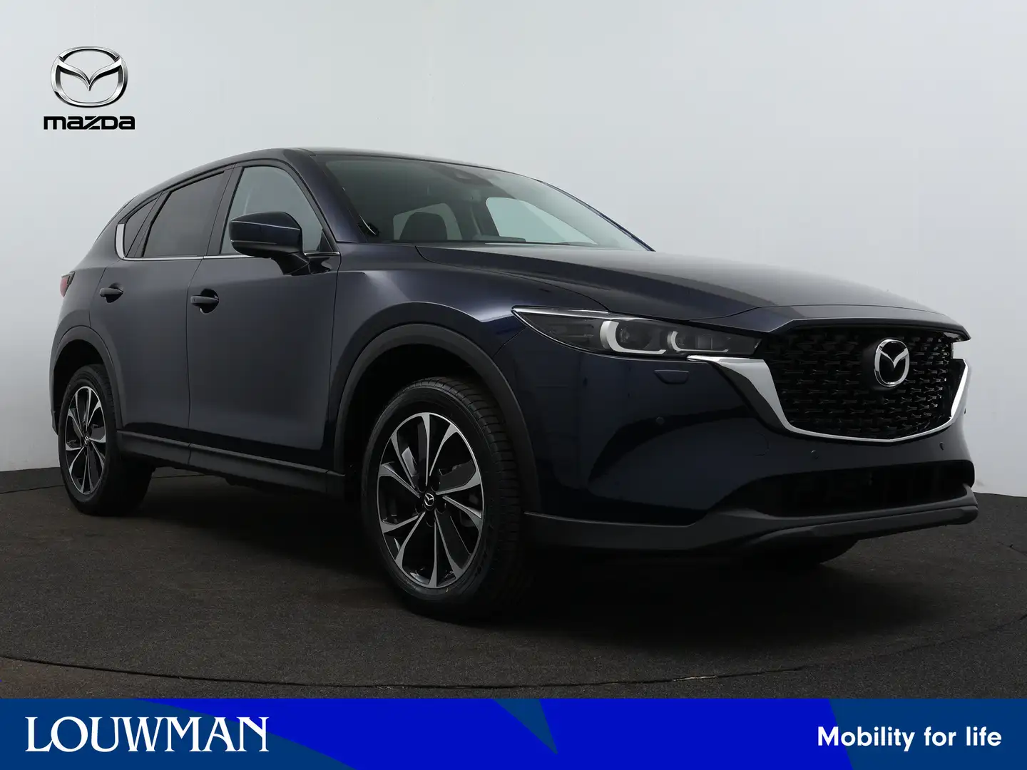 Mazda CX-5 2.0 e-SkyActiv-G M Hybrid 165 Advantage | Navigati Blauw - 1