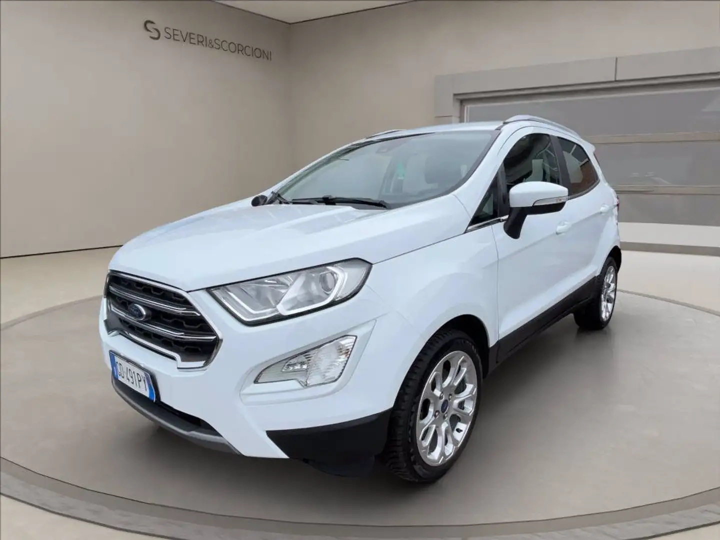 Ford EcoSport 1.0 ecoboost Titanium s&s 125cv Bianco - 1