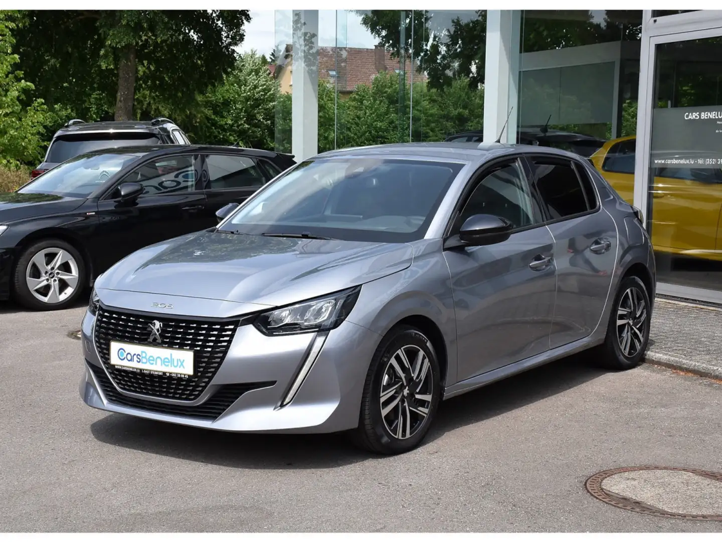 Peugeot 208 1.2 PureTech Allure REGUL GPS LANE CAM 1° MAIN Argent - 2