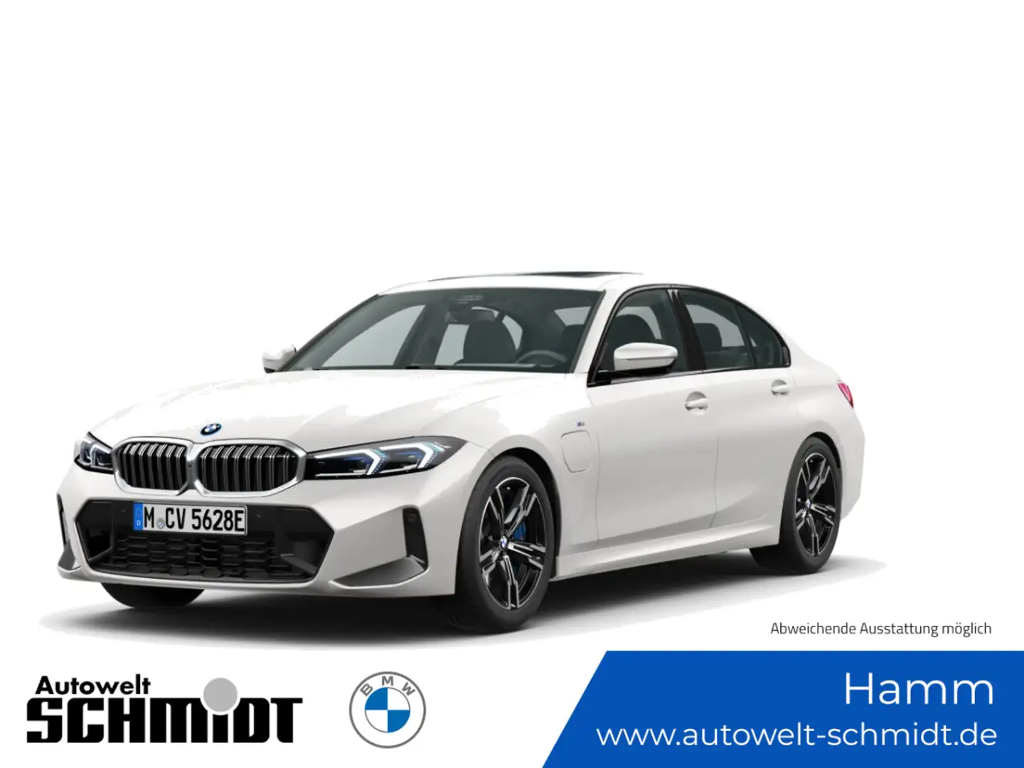 BMW 330 e Limousine M Sportpaket Innovationspaket RFK Weiß - 1