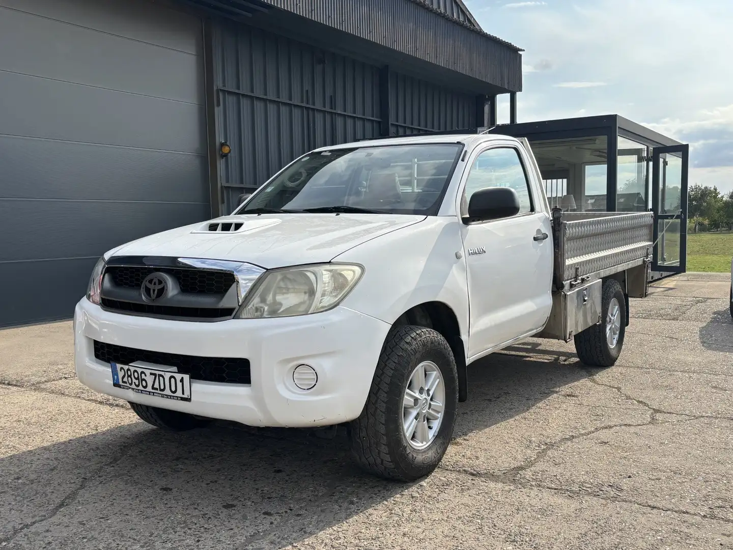 Toyota Hilux SIMPLE CABINE 4x4 120 D-4D GX Weiß - 2
