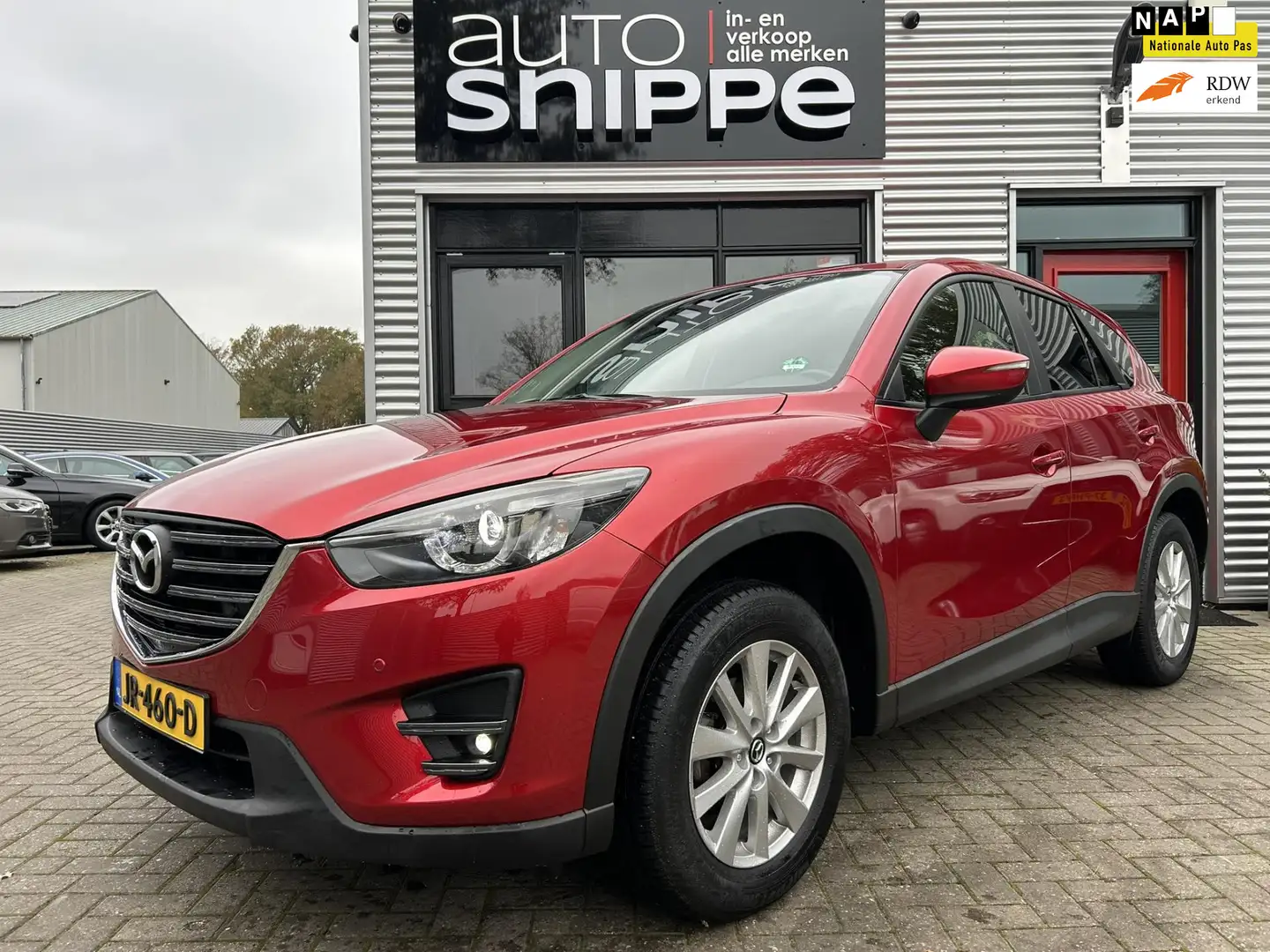 Mazda CX-5 2.0 SkyActiv-G 165 TS+ 2WD -1STE EIGENAAR!-DEALER Rood - 1