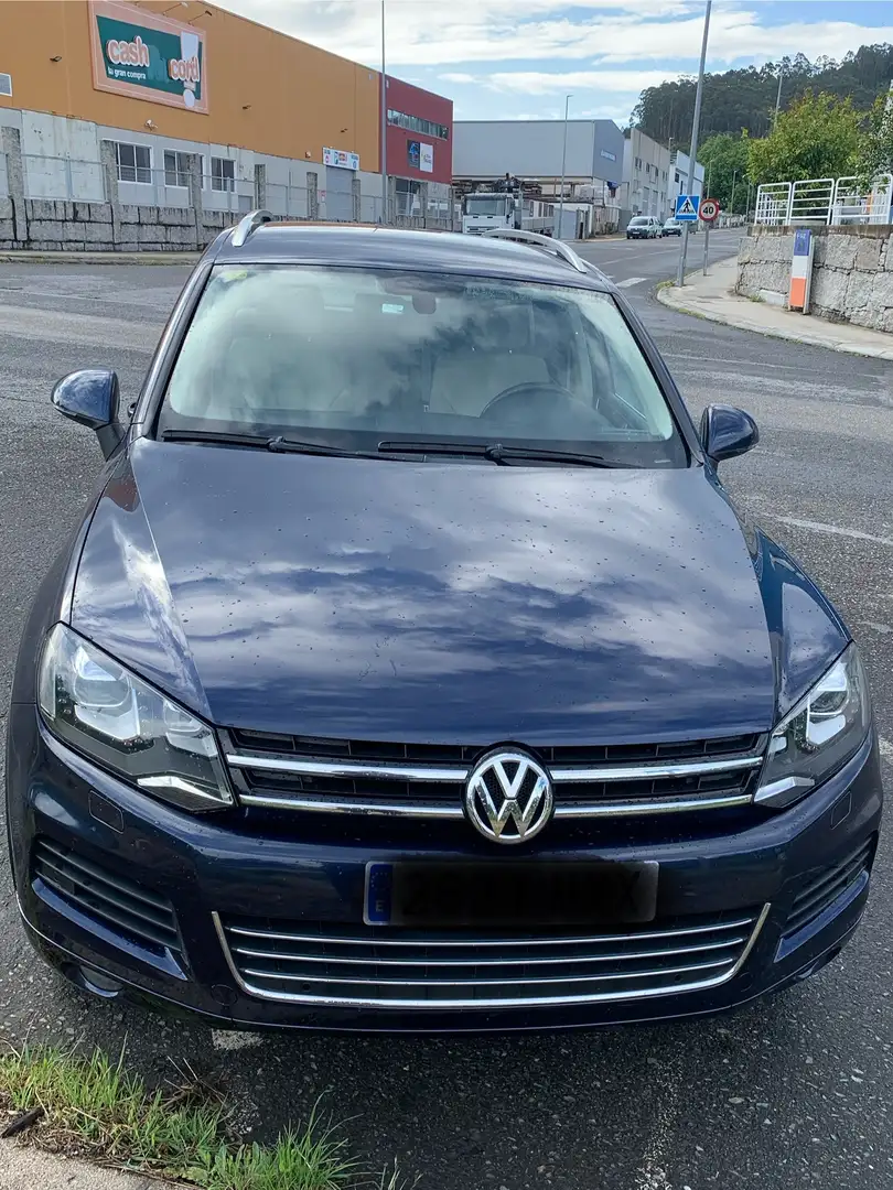 Volkswagen Touareg Touareg 3.0TDI V6 BMT 245 Tiptronic Azul - 1