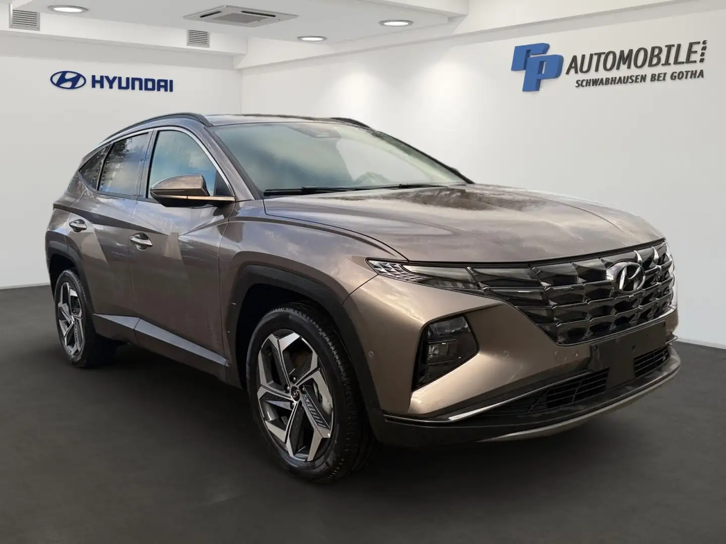 Hyundai TUCSON 1.6 T-GDi HEV 6-AT 4WD PRIME ECS, Assist. Beige - 2